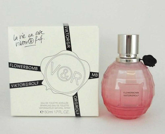 Flowerbomb La Vie En Rose Viktor&Rolf Sparkling EDT 1.7 oz. *Tester