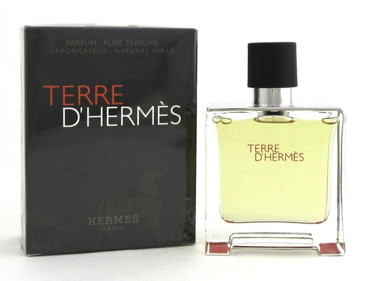 Terre D'Hermes by Hermes Men 2.5 oz./ 75 ml. Pure Parfum Spray. NEW Sealed Box.