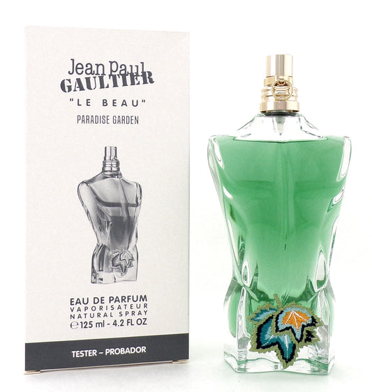 Jean Paul Gaultier Le Beau PARADISE GARDEN 4.2 oz. EDP Spray for Men. New Tester