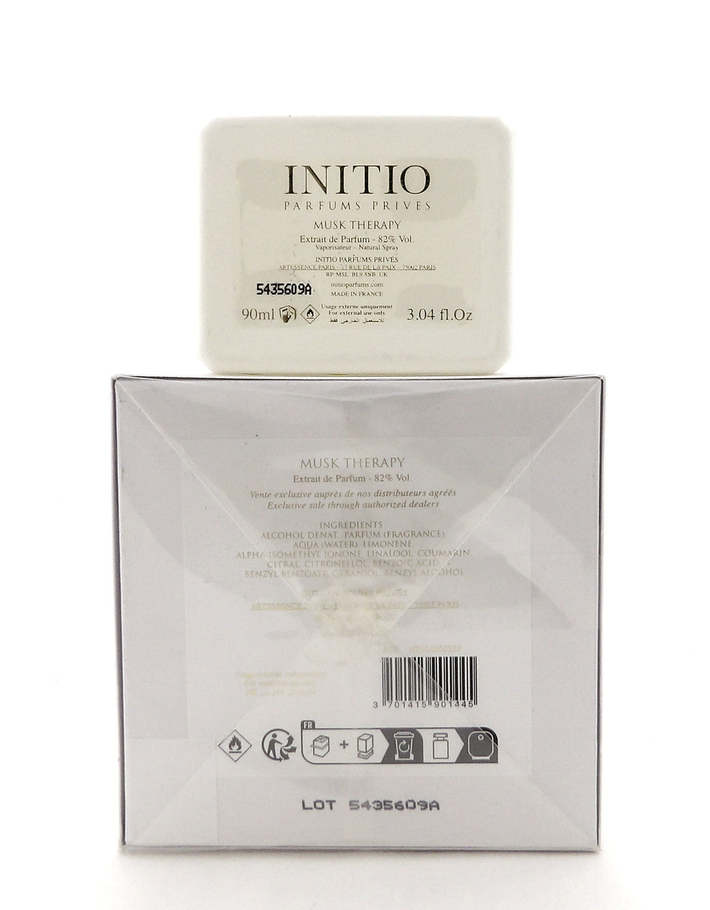Initio MUSK THERAPY 3.04 oz./ 90 ml.Extrait De Parfum Spray New Sealed in Box