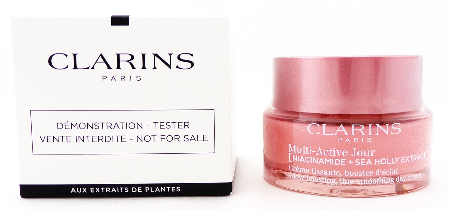Clarins Multi-Active Jour 1.7 oz./ 50 ml. All Skin Type Day Cream New TESTER