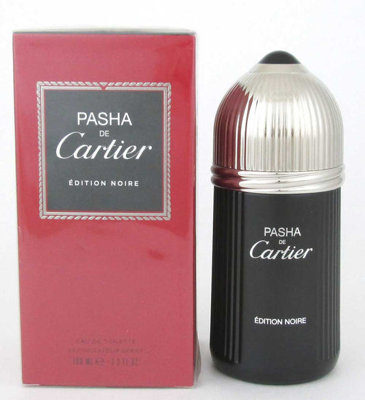 Pasha De Cartier Edition Noire By Cartier EDT Spray 3.3 oz. For Men