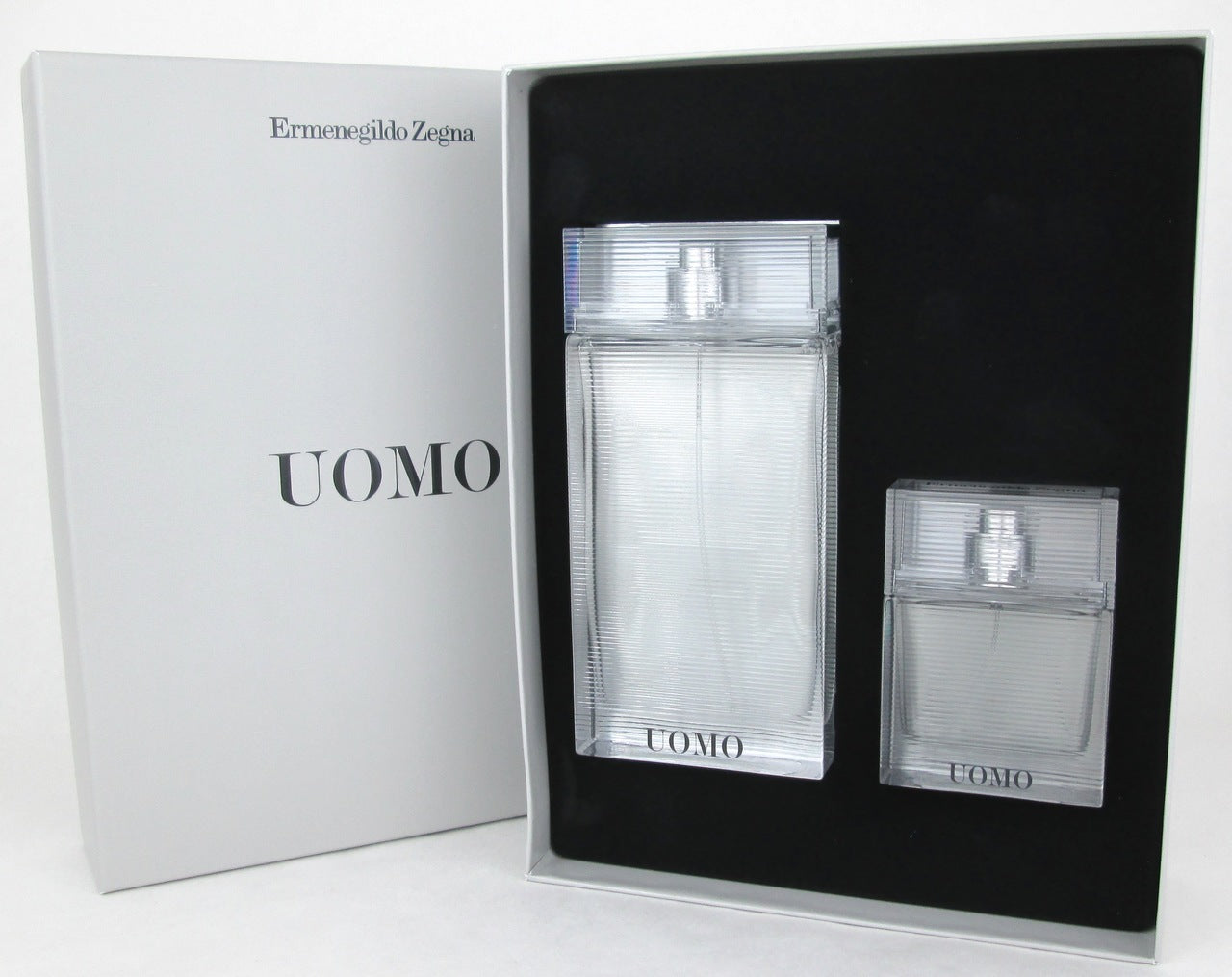 Ermenegildo Zegna Uomo 2 Piece Gift Set for Men EDT Spray 3.4 oz+1.0