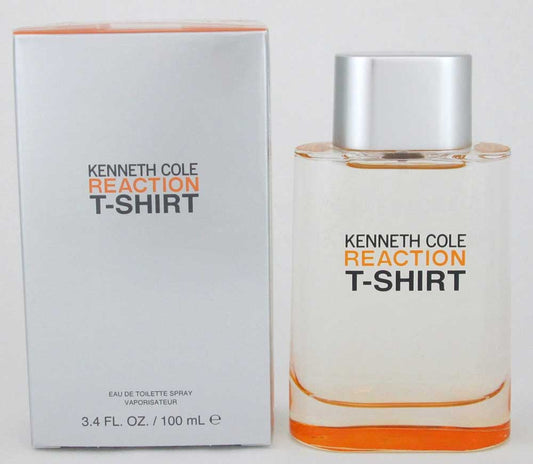 Reaction T-Shirt by Kenneth Cole for Men Eau De Toilette Spray 3.4 oz