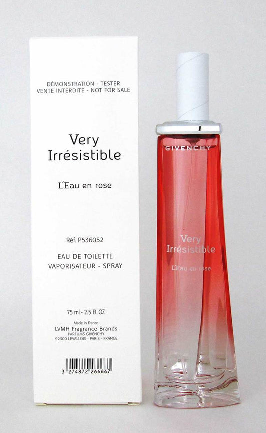 Very Irresistible L'eau en Rose Eau de Toilette Spray 2.5oz.*Tester