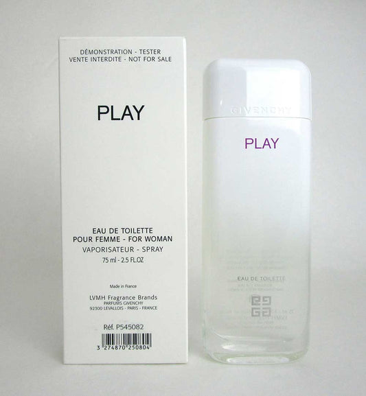 Givenchy Play Eau De Toilette Spray 2.5 oz./75 ml. For Women *Tester