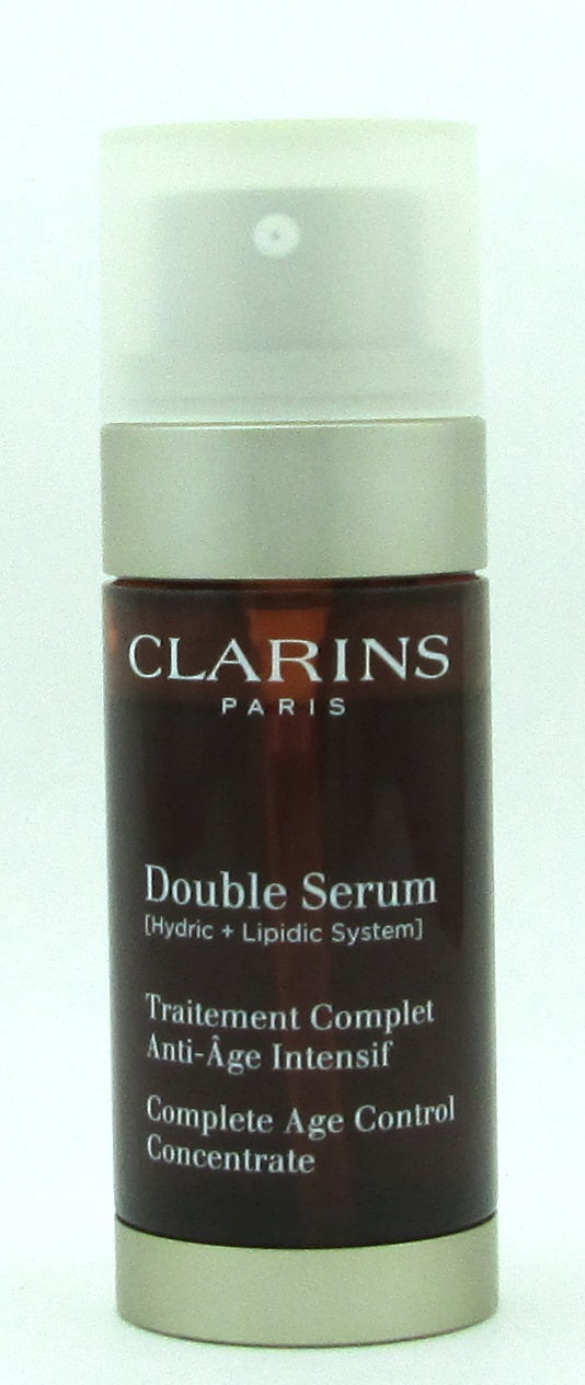 Clarins Double Serum Complete Age Control Concentrate 30 ml./ 1.0 oz. New Tester