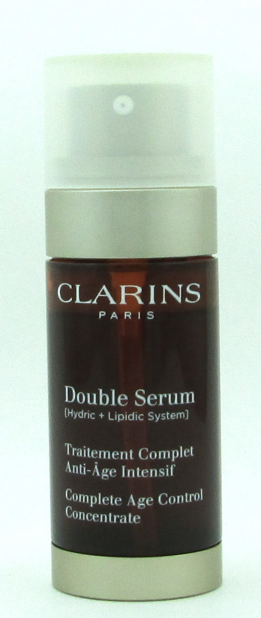 Clarins Double Serum Complete Age Control Concentrate 30 ml./ 1.0 oz. New Tester