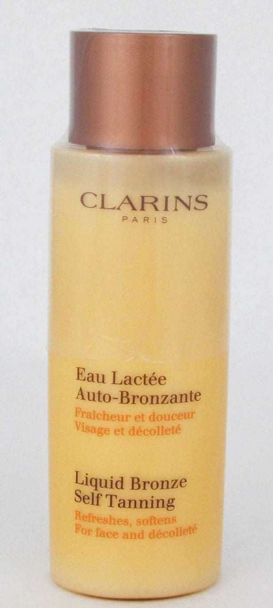 Clarins Liquid Bronze Self Tanning 4.2 oz. UNBOXED Sealed.