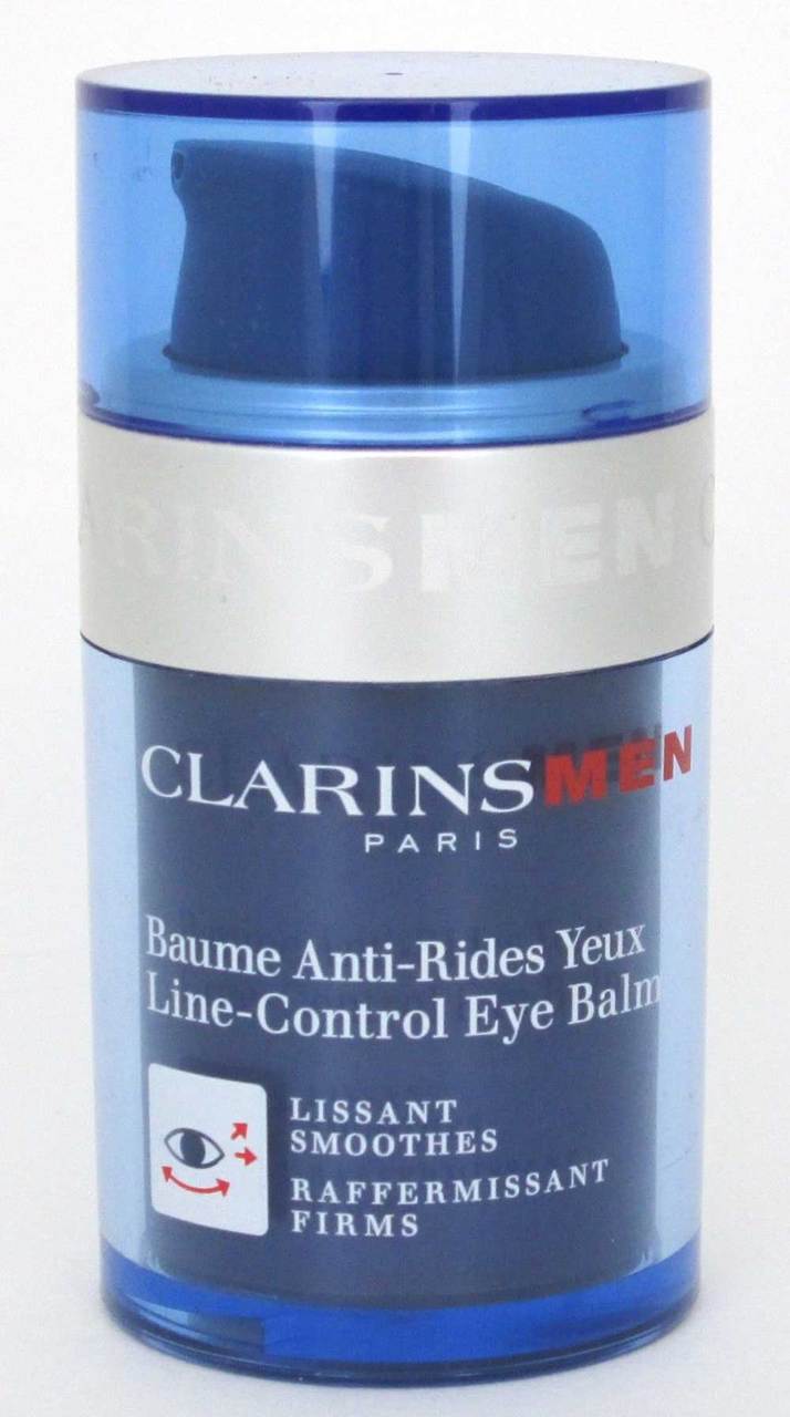 Clarins Men Line Control Eye Balm, Smooths, Firms 0.6 oz *Unboxed