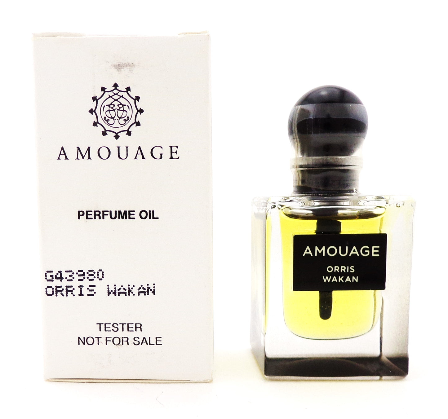 Amouage ORRIS WAKAN 0.41 oz. Oil 100% Parfum New Sealed TESTER w/Cap