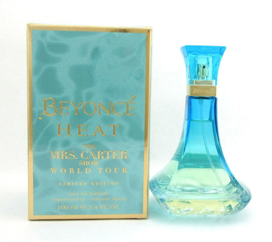 Beyonce Heat The Mrs.Carter Show World Tour EDP Spray 3.4 oz. NIB