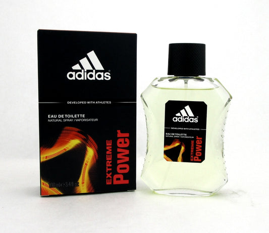 Adidas EXTREME POWER Eau de Toilette Spray 3.4 oz./ 100 ml. for Men. Brand New.
