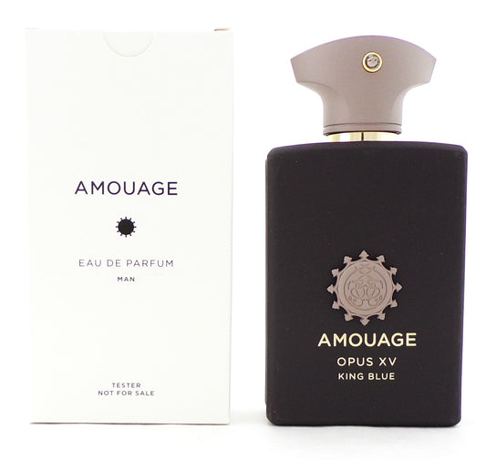 Amouage Opus XV KING BLUE Man 3.4 oz. Eau de Parfum Spray New TESTER w/Cap