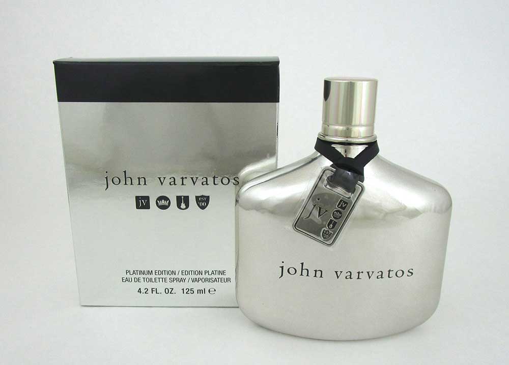 John Varvatos Platinum Edition for Men Eau De Toilette Spray4.2 ozNIB