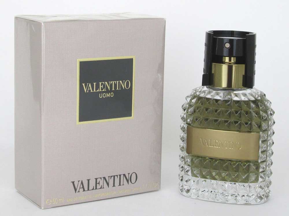 Valentino Uomo Eau De Toilette Spray For Men 1.7 oz. NEW
