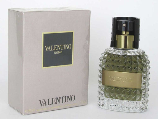 Valentino Uomo Eau De Toilette Spray For Men 1.7 oz. NEW