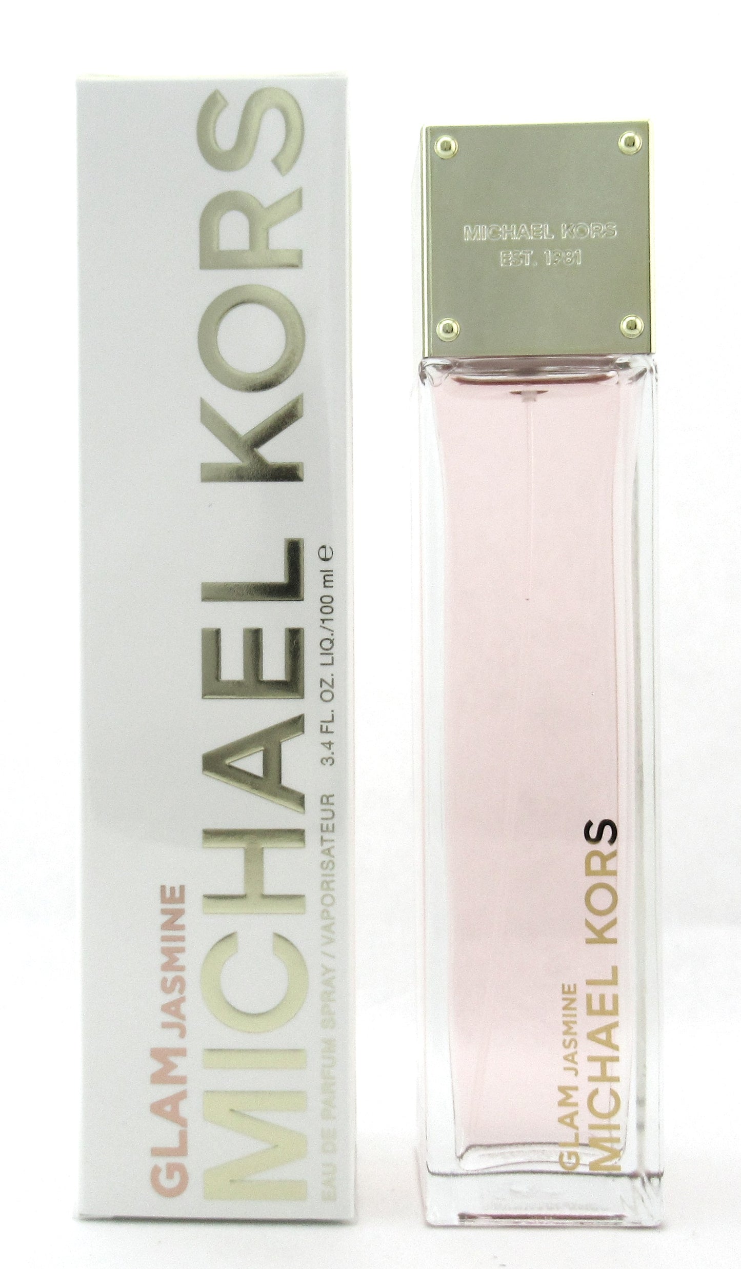 Michael Kors Glam Jasmine Perfume 3.4 oz. EDP Spray Women New Sealed in Box