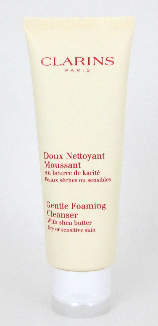 Clarins Gentle Foaming Cleanser with Shea Butter 4.4 oz.*Unboxed