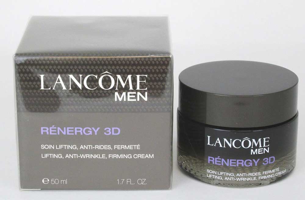 Lancome Men Renergy 3D Lifting Anti-Wrinkle Firming Cream 1.7 oz NIB