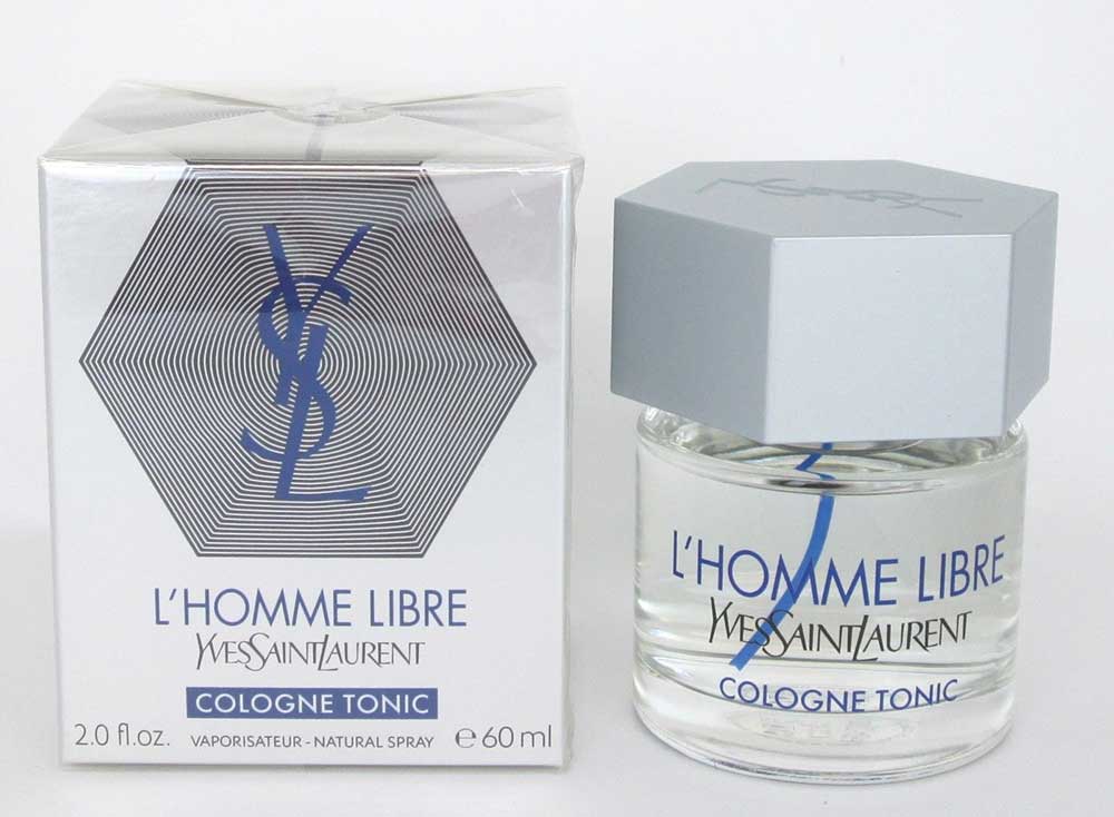 L'Homme Libre Cologne Tonic by Yves Saint Laurent EDT Spray 2.0oz Men