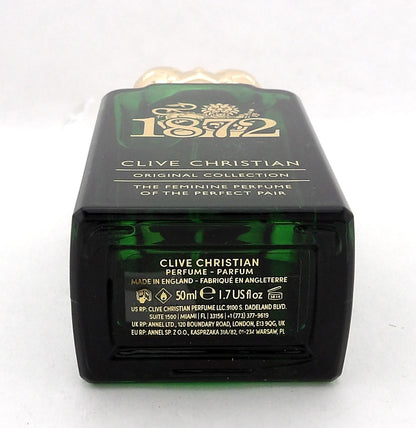 1872 Feminine by Clive Christian Perfume Spray 1.7 oz./50 ml. New NO BOX