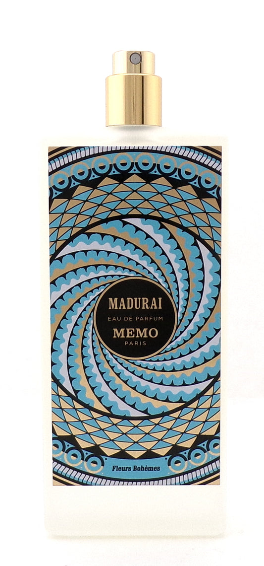 Madurai by Memo Paris 2.53 oz. Eau de Parfum Spray for Women New TESTER NO Cap