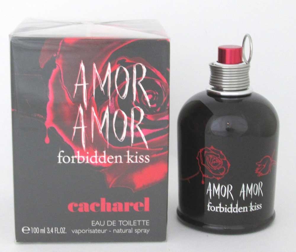 Amor Amor Forbidden Kiss by Cacharel 3.4 oz. Eau de Toilette Spray