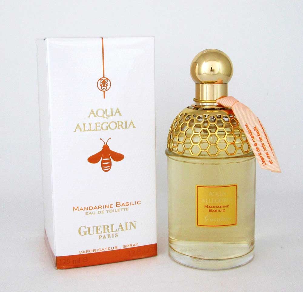 Aqua Allegoria MANDARINE BASILIC by Guerlain EDT 4.2oz.Spray Sealed