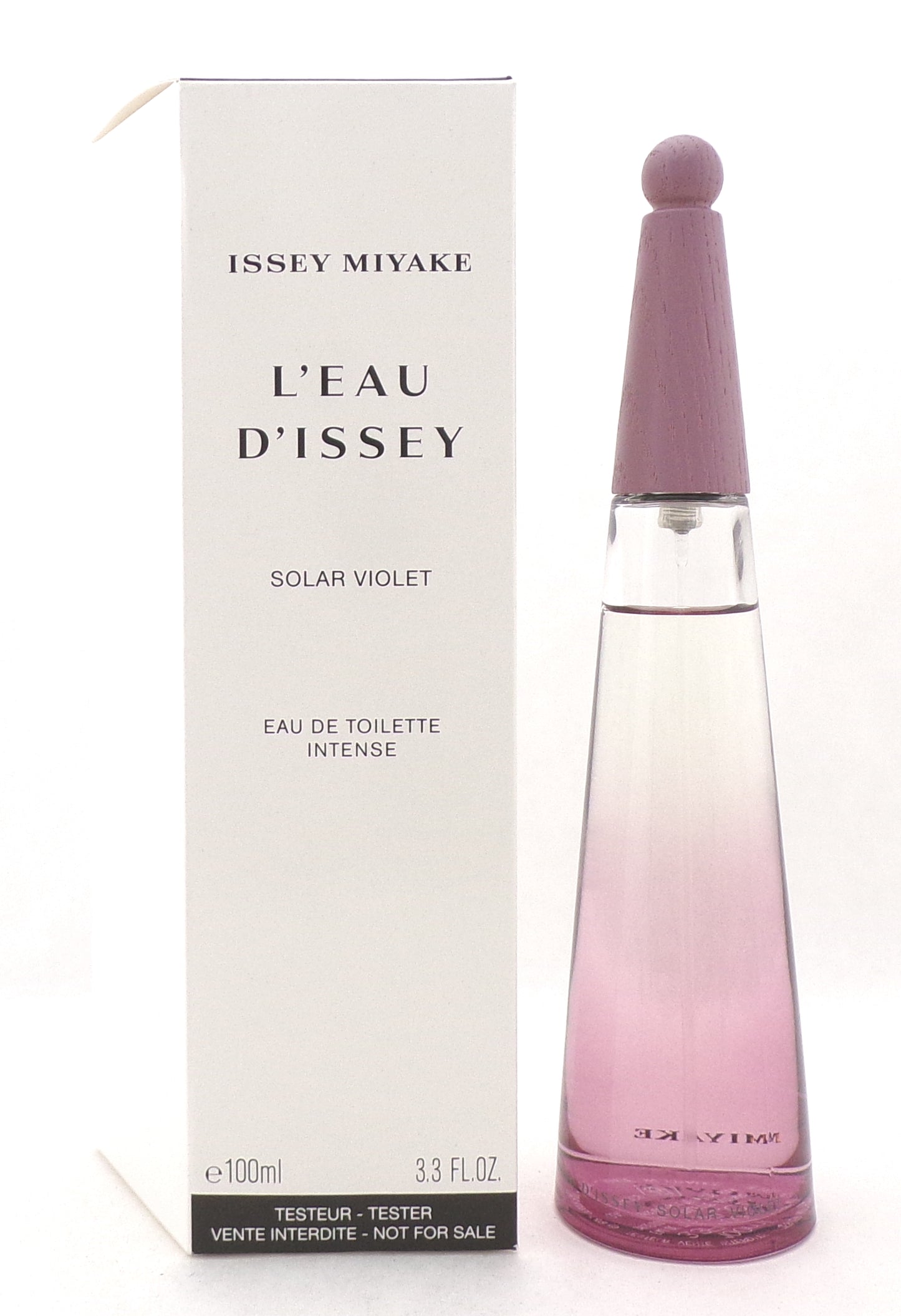 Issey Miyake L'Eau D'Issey SOLAR VIOLET 3.3 oz EDT Intense Spray for Women. New Tester w/Cap