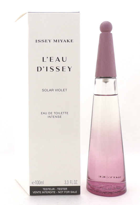 Issey Miyake L'Eau D'Issey SOLAR VIOLET 3.3 oz EDT Intense Spray for Women. New Tester w/Cap