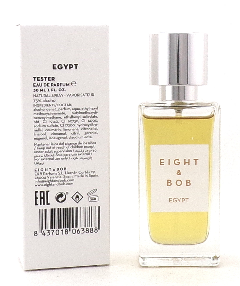 Egypt by Eight & Bob 1.0 oz.Eau de Parfum Spray Unisex. New Tester w/Cap