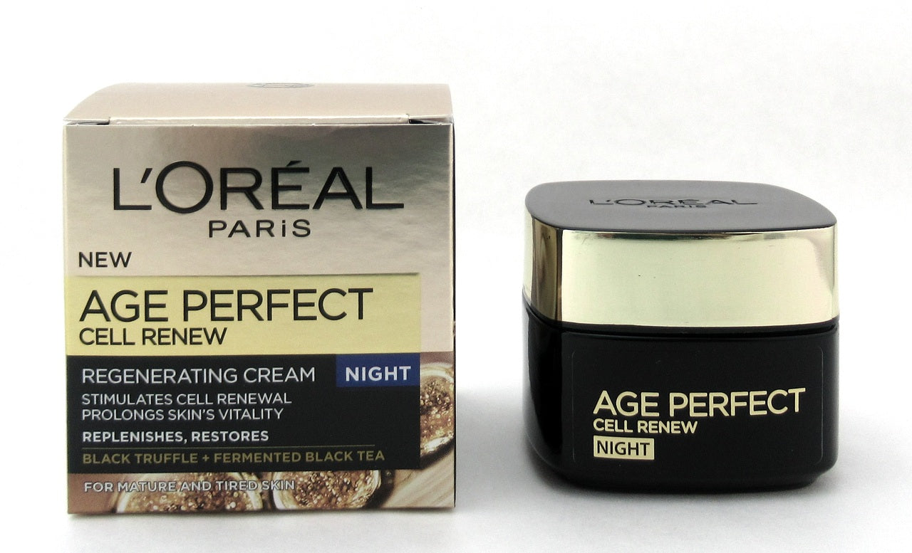 L'Oreal Age Perfect Cell Renew Regenerating Cream Night 50 ml. New In Box