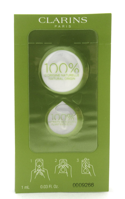 Clarins Plant Gold Nutri-Revitalizing Oil-Emulsion Sample 1 ml. Each Lot of 10