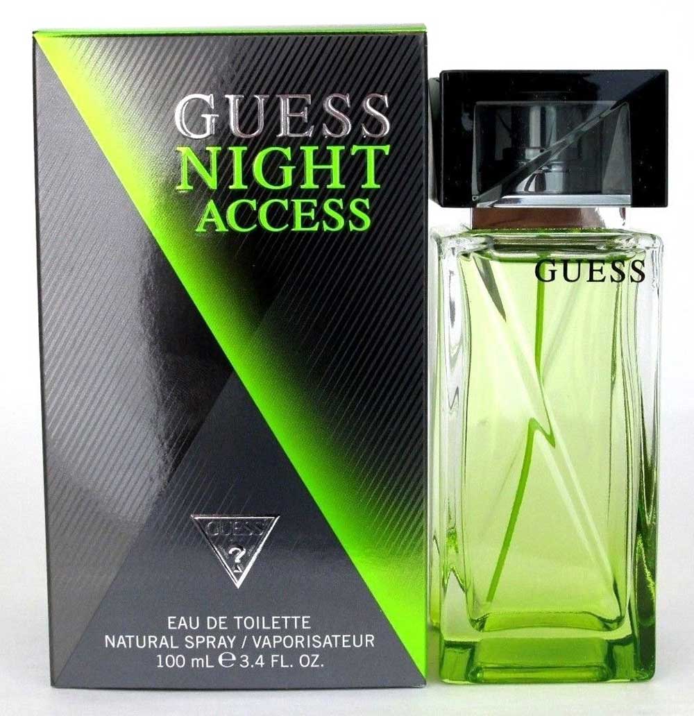 Guess Night Access Eau de Toilette Spray For Men 3.4 oz./ 100 ml.