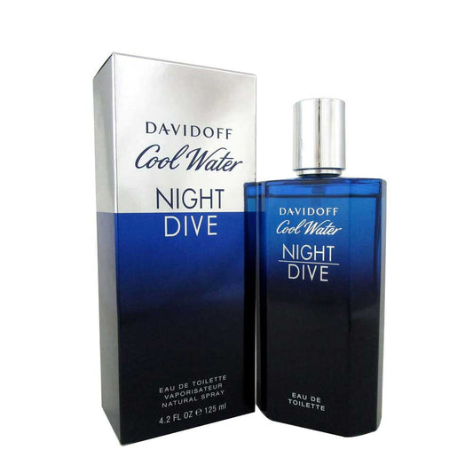 Cool Water Night Dive by Davidoff  EDT Spray 4.2 oz. for Men New