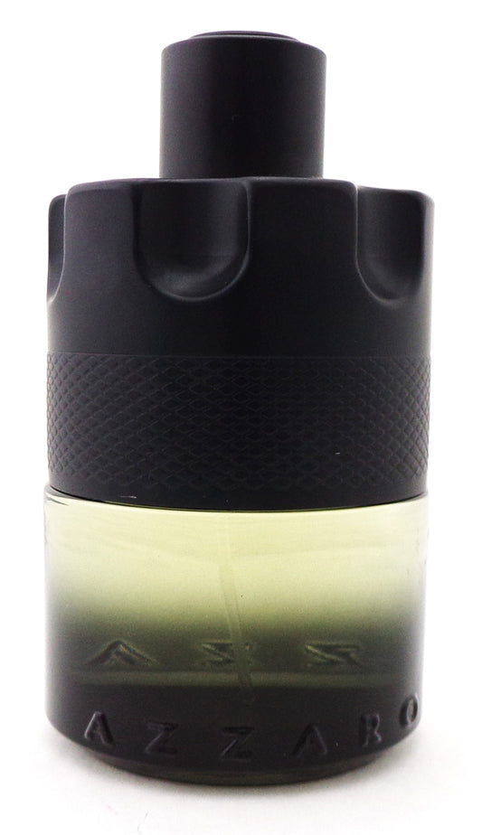 Azzaro The Most Wanted 3.38 oz. Eau de Toilette Intense Spray for Men NO BOX Lower Fragrance Level 70% FULL