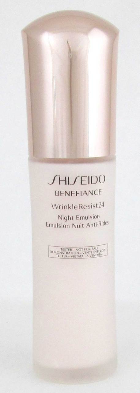 Shiseido Benefiance WrinkleResist24 Night Emulsion 2.5 oz *Tester