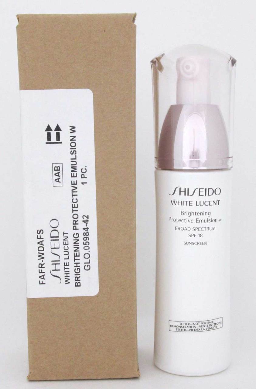 Shiseido White Lucent Brightening Protective Emulsion w SPF18 2.5oz*Te(sku:15512