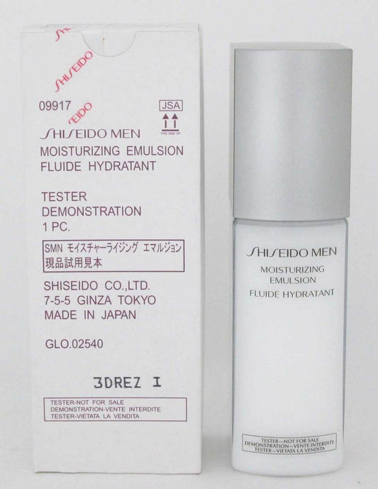 Shiseido Men Moisturizing Emulsion 100 ml./3.3 oz *Tester