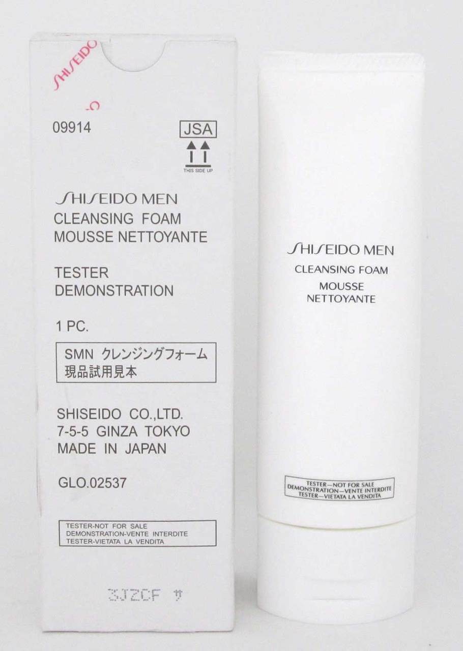 Shiseido Men Cleansing Foam 125 ml/4.6 oz *Tester