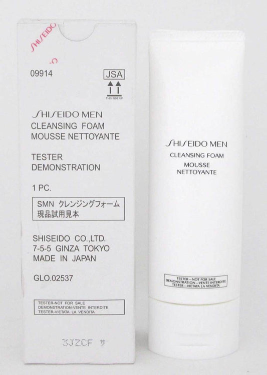 Shiseido Men Cleansing Foam 125 ml/4.6 oz *Tester