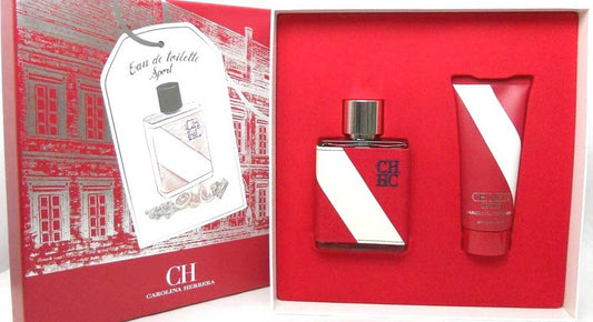 CH Sport by Carolina Herrera 3.4 oz.EDT Spray + 3.4 oz.A/SH/Balm.NIB