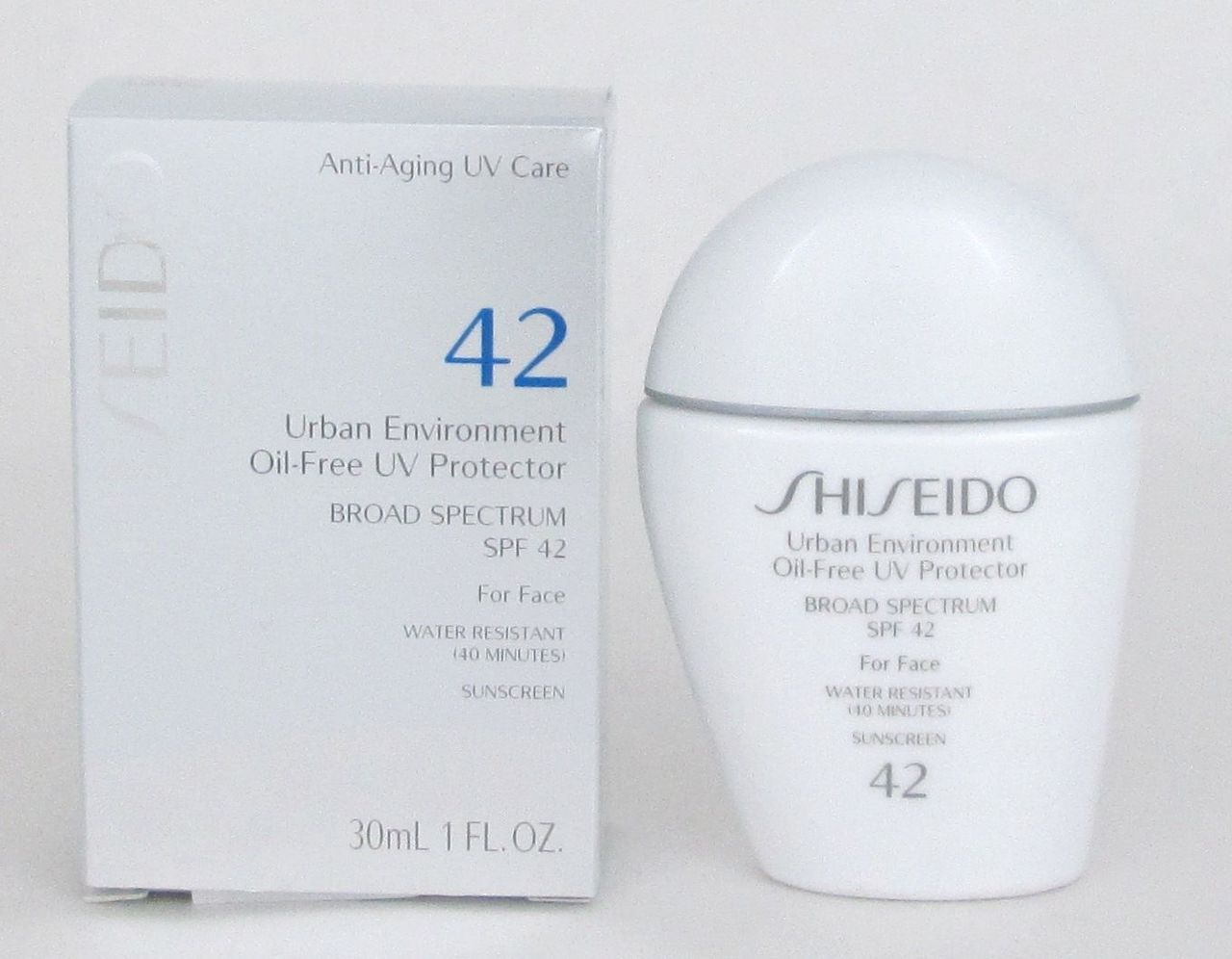 Shiseido Urban Environment Oil Free UV Protector SPF42 Face30ml*Damag
