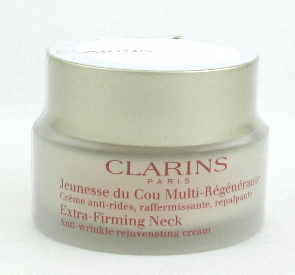 Clarins Extra-Firming Neck Anti-Wrinkle Rejuvenating Cream 50 ml./ 1.6 oz NIB
