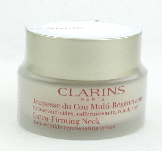 Clarins Extra-Firming Neck Anti-Wrinkle Rejuvenating Cream 50 ml./ 1.6 oz NIB
