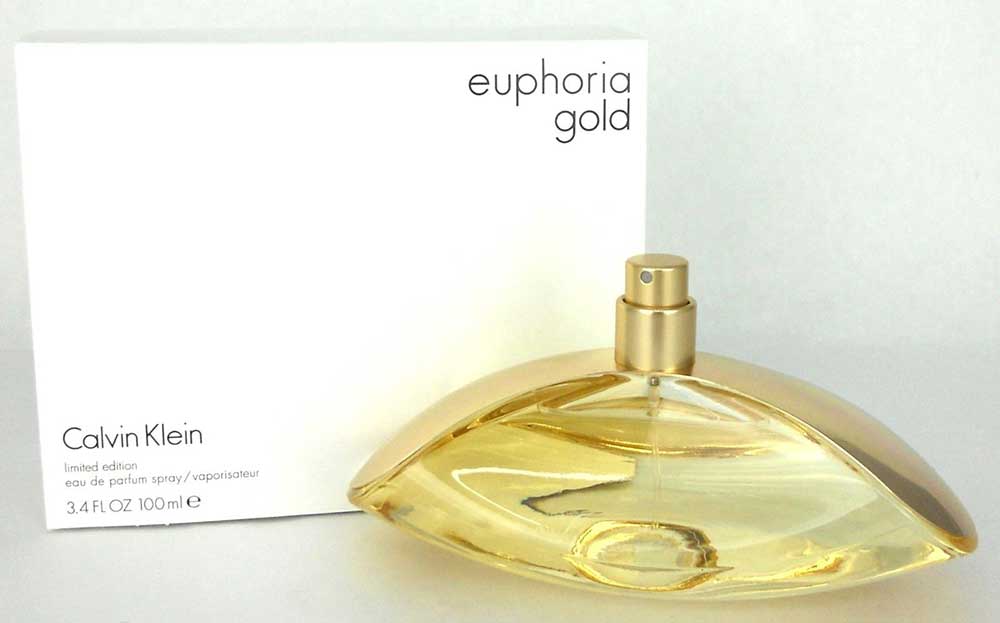 Euphoria Gold by Calvin Klein EDP Spray for Women 3.4 oz. *Tester