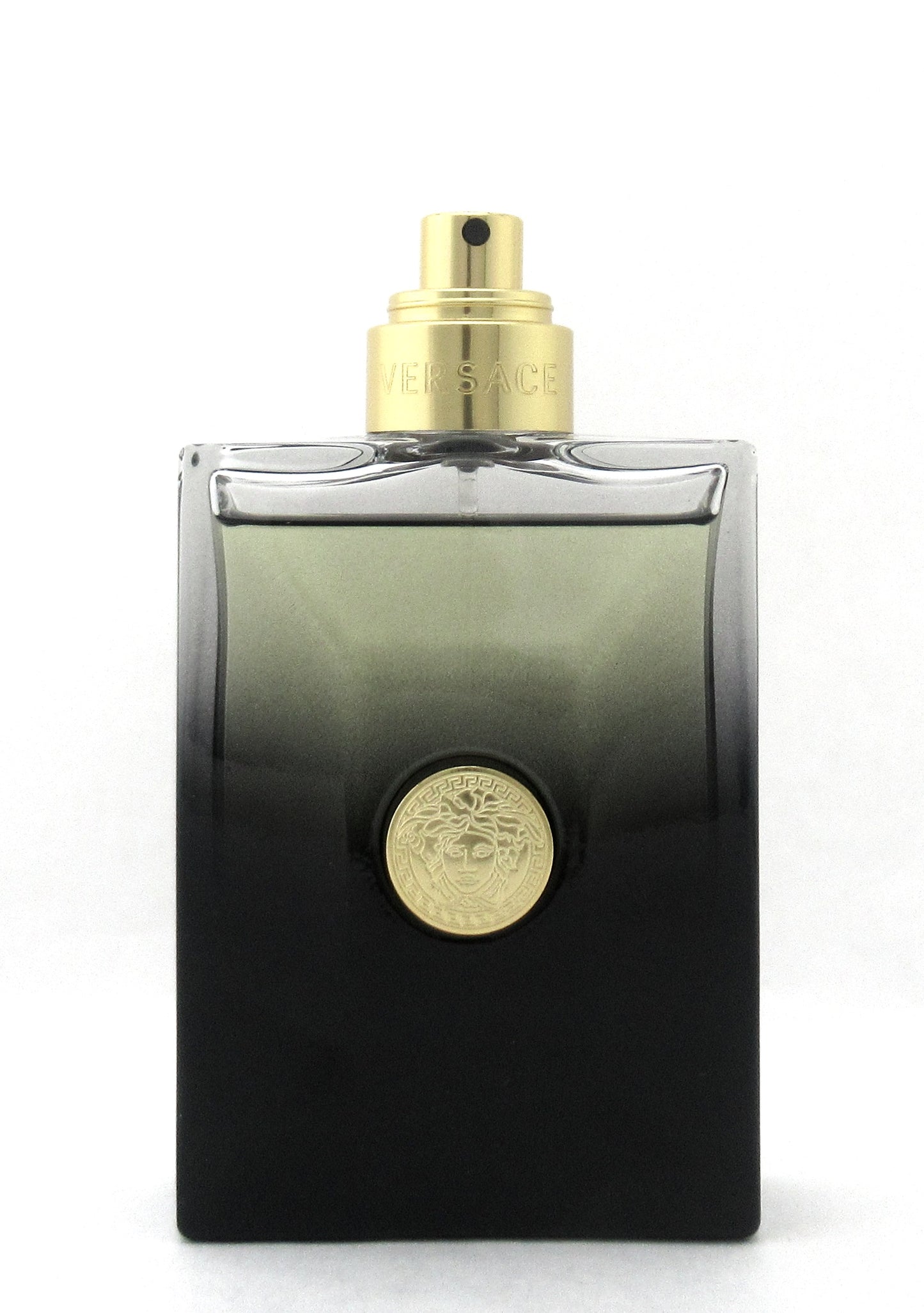 Versace Pour Homme OUD NOIR Eau De Parfum Spray for Men 100 ml./ 3.4 oz. Tester No Cap Lower Fragrance Level