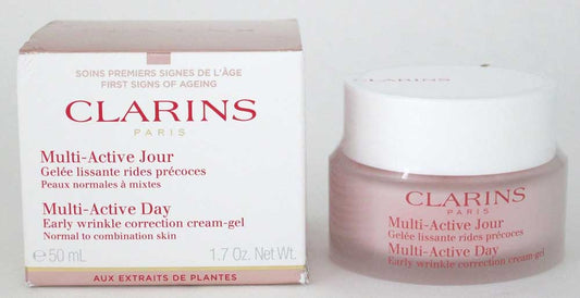 Clarins Multi-Active Day Early Wrinkle Correct.Cream-Gel 1.7 ozDamage