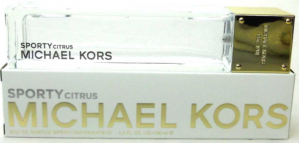 Sporty Citrus Michael Kors EDP Spray 3.4 oz.for Women. No Cellophane